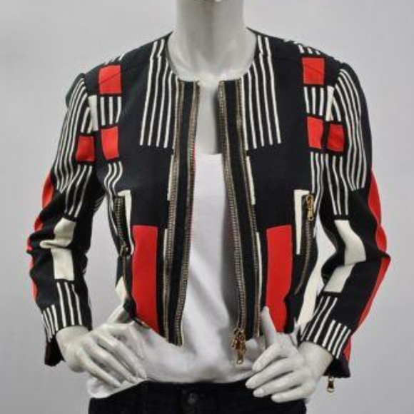 Alexander McQueen Jackets & Blazers - NWT Alexander McQueen Geometric Jacket